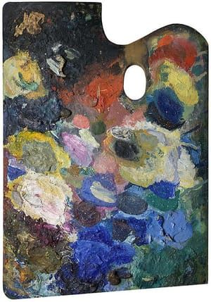 Artwork Title: Palette of Wassily Kandinsky