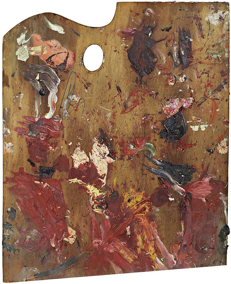 Artwork Title: Palette of Cy Twombly