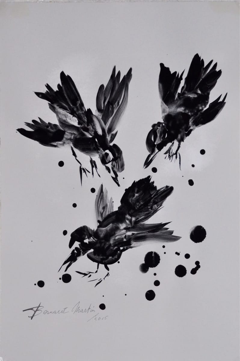 Artwork Title: Black birds