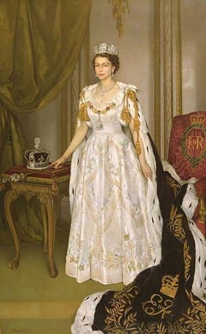 Artwork Title: Queen Elizabeth II Coronation Portrait