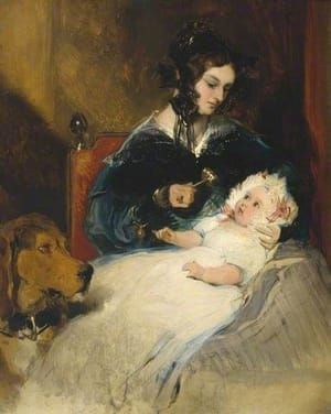 Artwork Title: The Duchess of Abercorn and Child