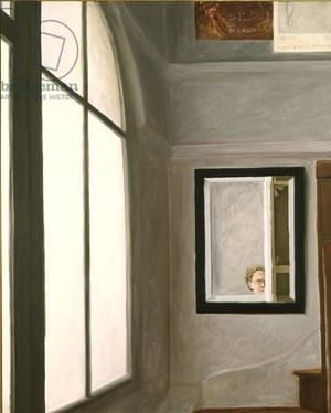 Artwork Title: Interior of a Studio with a Mirror