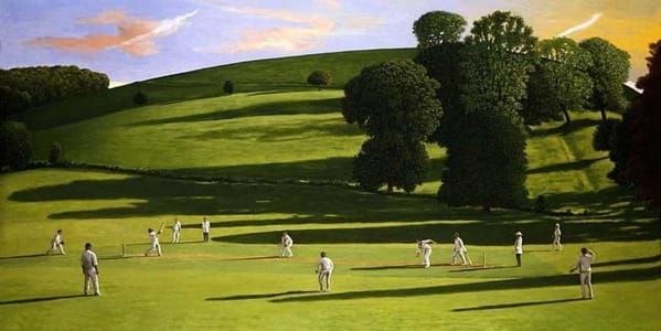 Artwork Title: The Cricket Game III