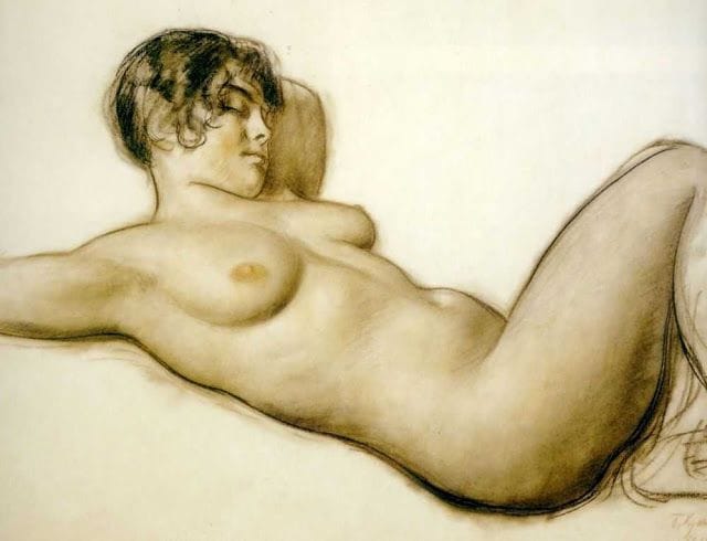 Artwork Title: Lying Nude