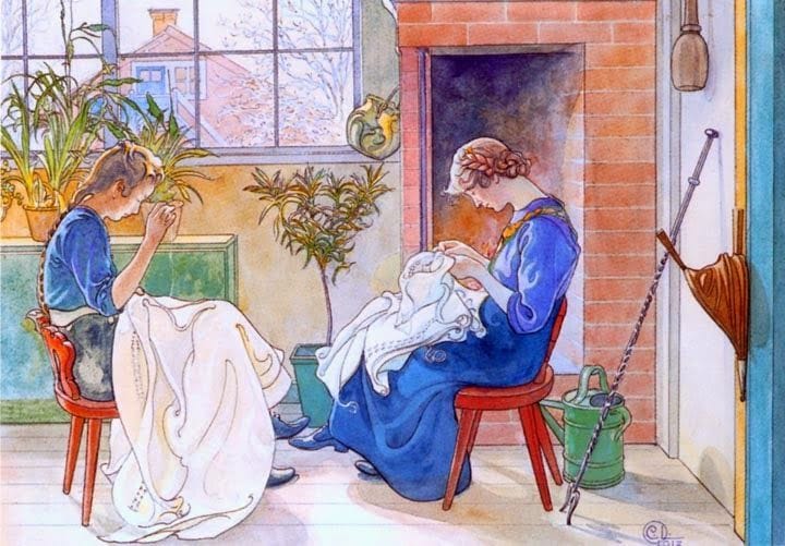 Artwork Title: Young Seamstresses