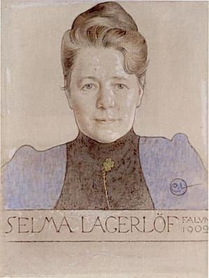 Artwork Title: The Author Selma Lagerlöf