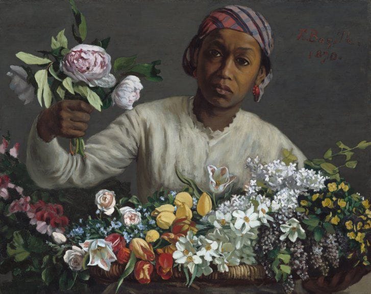 Artwork Title: Young Woman with Peonies