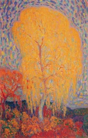 Artwork Title: Herfstboom (Autumn Tree)