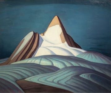 Artwork Title: Isolation Peak, Rocky Mountains