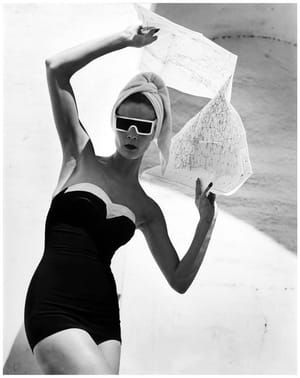Artwork Title: Model Jean Patchett – Granada Spain 1953