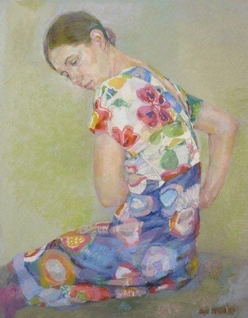 Artwork Title: Flowered Dress #1
