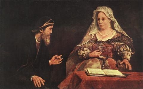 Artwork Title: Esther and Mordecai
