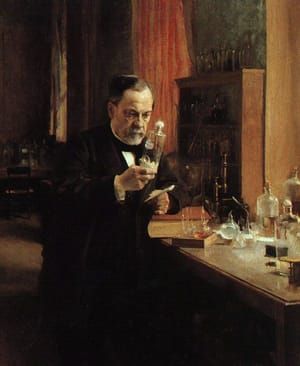 Artwork Title: Portrait of Louis Pasteur