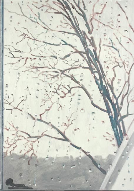 Artwork Title: Snow, Tree, Window,