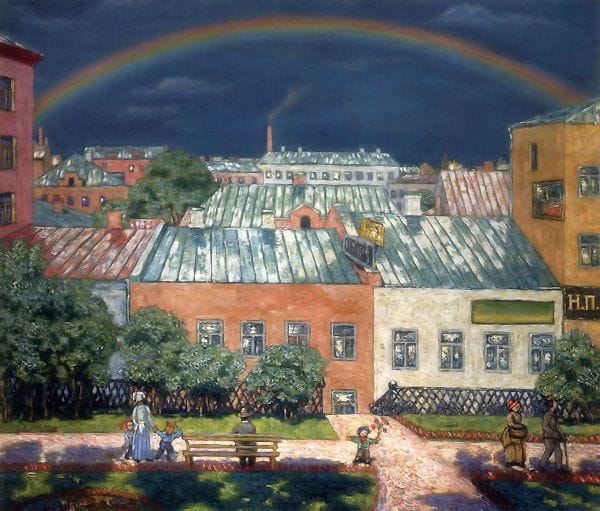 Artwork Title: Moscow View, Rainbow