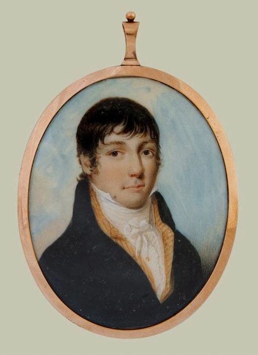 Artwork Title: Miniature portrait of a young man