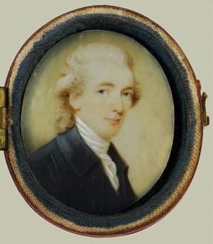 Artwork Title: Georgian portrait miniature