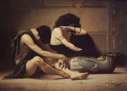 Artwork Title: Lamentations Over the Death of the First-Born of Egypt