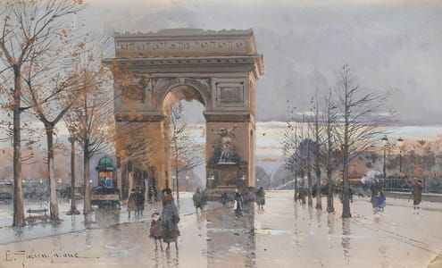 Artwork Title: Arc de Triomphe