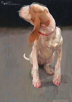 Artwork Title: Jonge hond (Young Dog)