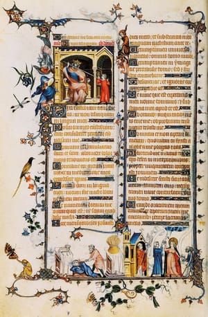 Artwork Title: Page from the Belleville Breviary
