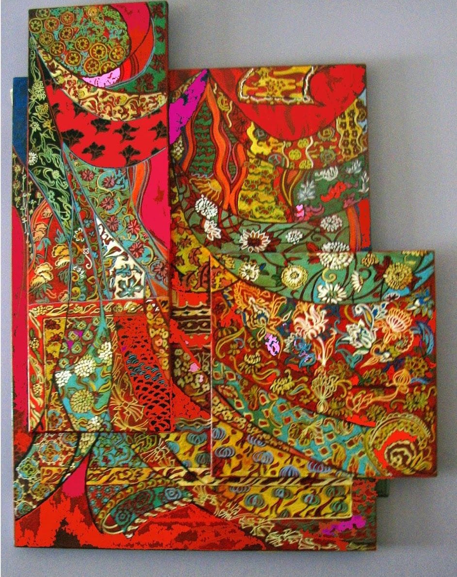 Artwork Title: Kimono Revisited