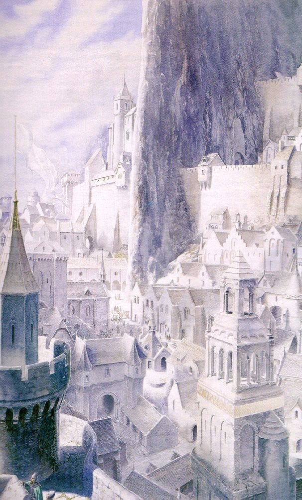 Artwork Title: Minas Tirith