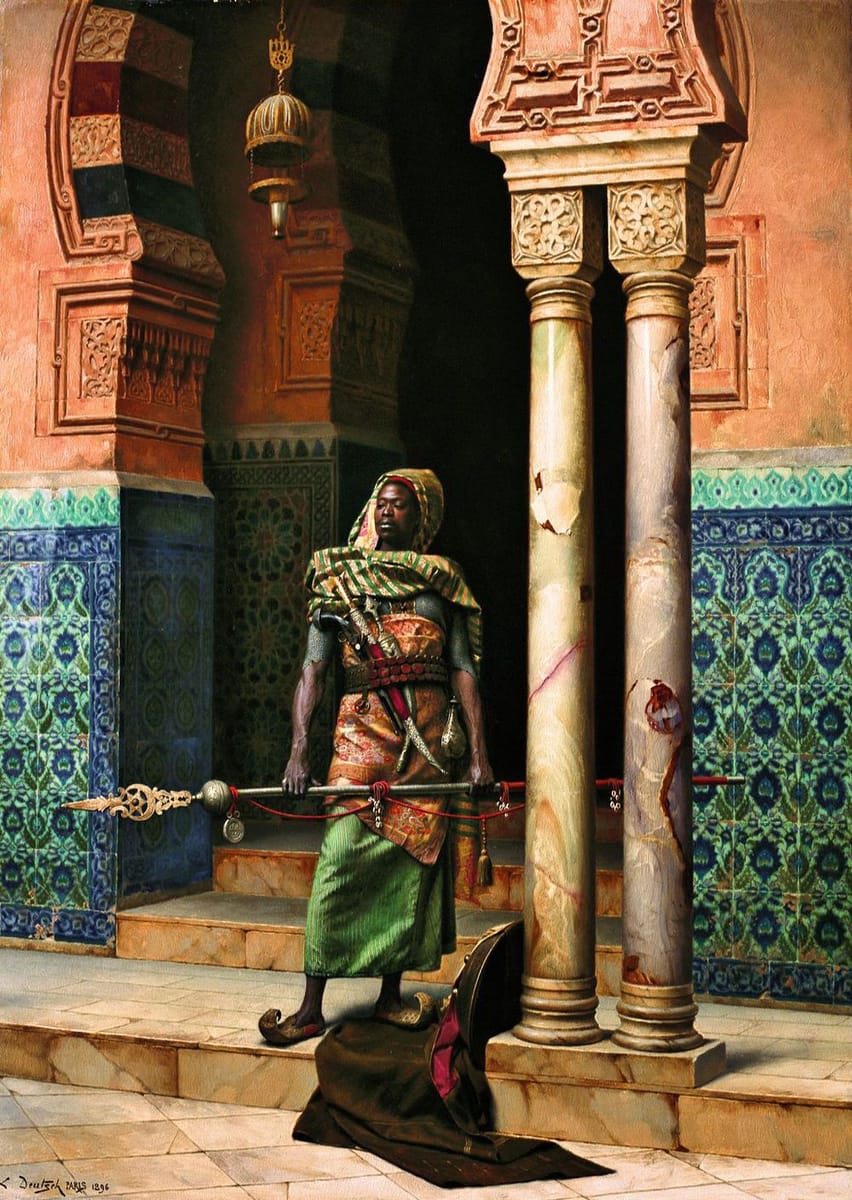 Artwork Title: The Nubian Guard