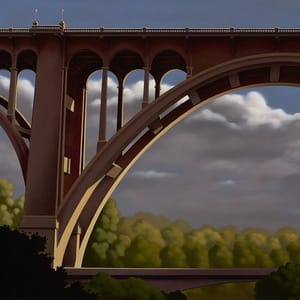 Artwork Title: Colorado Street Bridge