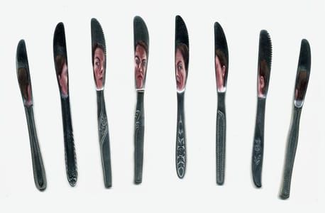 Artwork Title: A Case of Knives