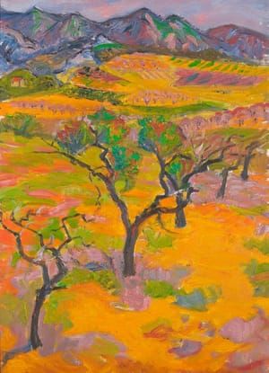 Artwork Title: Landscape in Provence