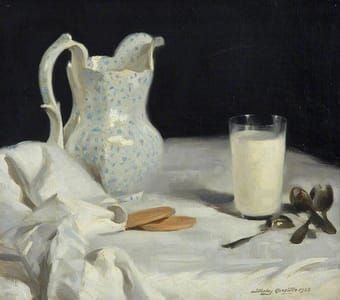 Artwork Title: A Glass of Milk