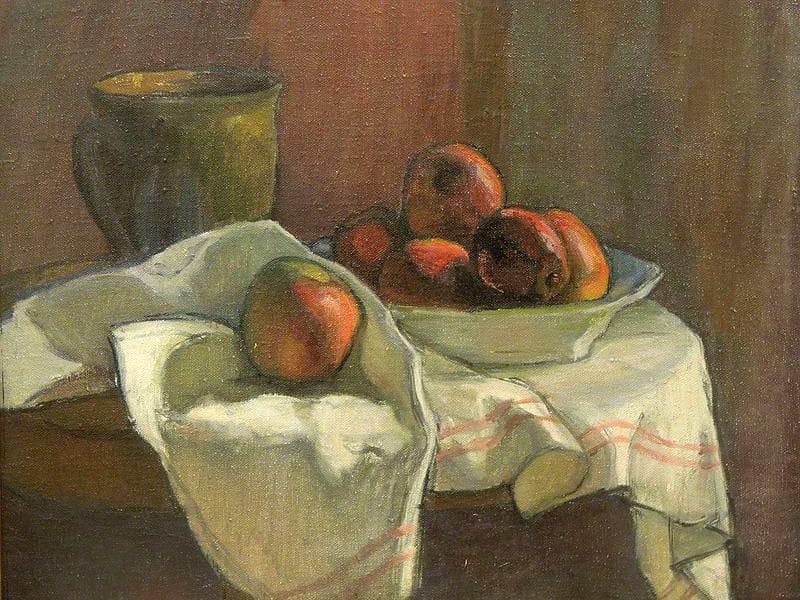Artwork Title: Still Life with Apples