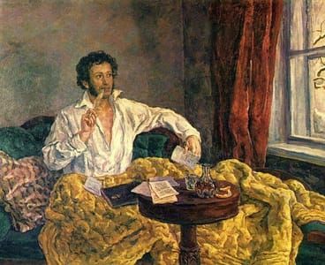Artwork Title: Pushkin in St. Michael