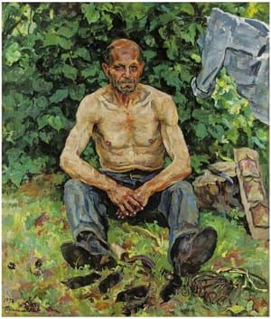 Artwork Title: Portrait of the mole-catcher Fedor Petrovich