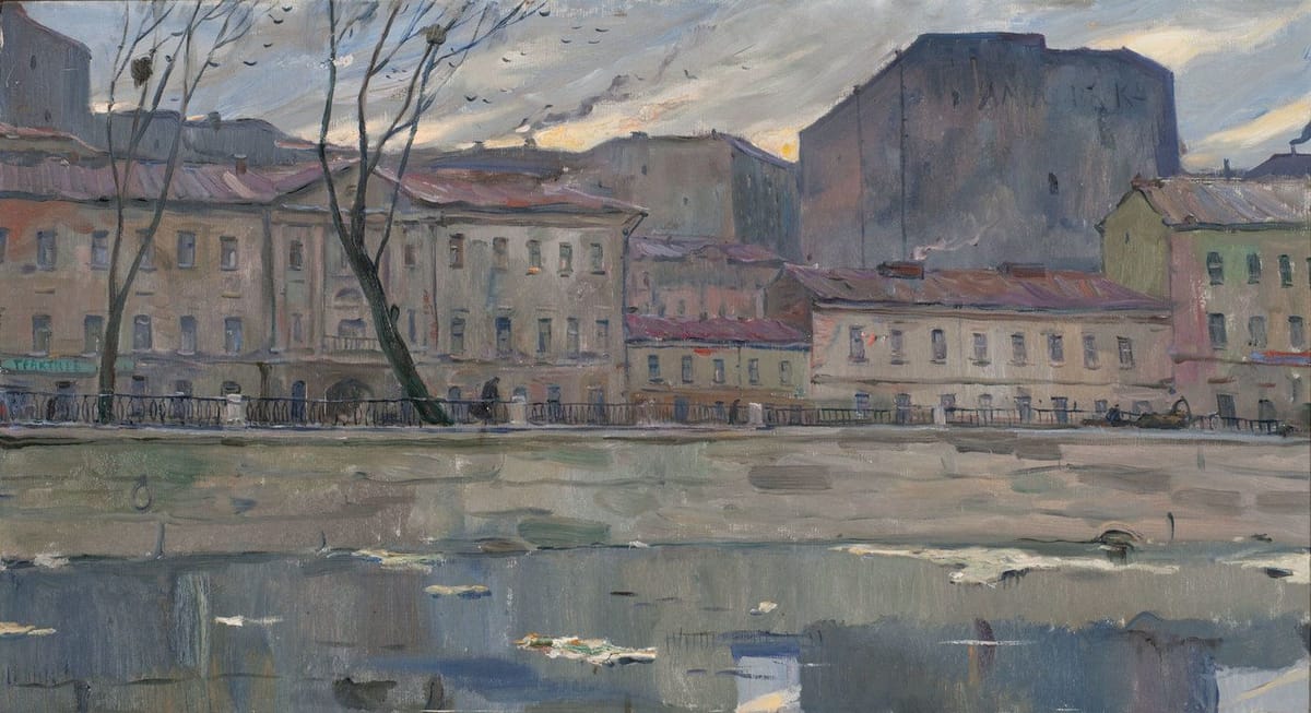 Artwork Title: F. Dostoevsky's Petersburg