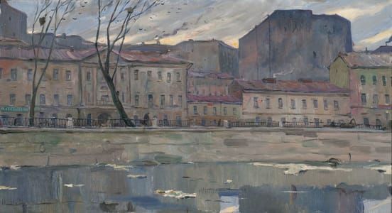 Artwork Title: F. Dostoevsky's Petersburg