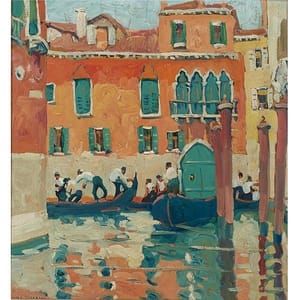 Artwork Title: Red House (Venice)