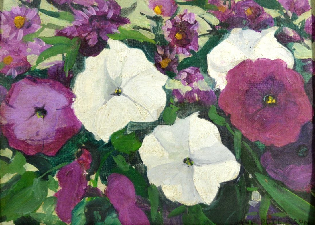 Artwork Title: Petunias