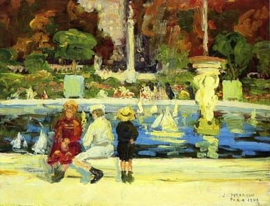 Artwork Title: Luxembourg Gardens