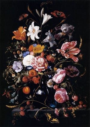 Artwork Title: Vase With Flowers