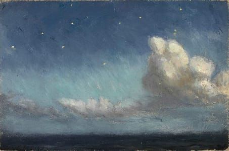 Artwork Title: Moonlight, Starlight, Atlantic Ocean