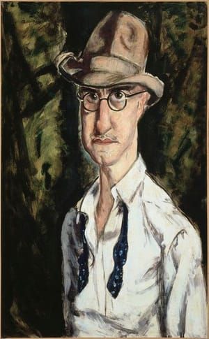 Artwork Title: Self Portrait with a Hat