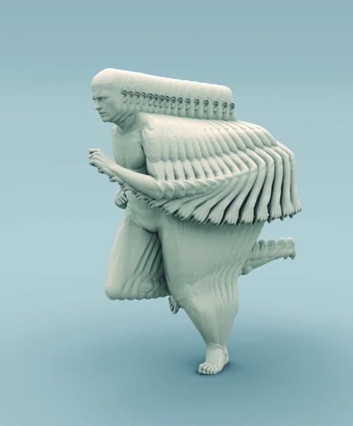 Artwork Title: Runner (Human Emotions)