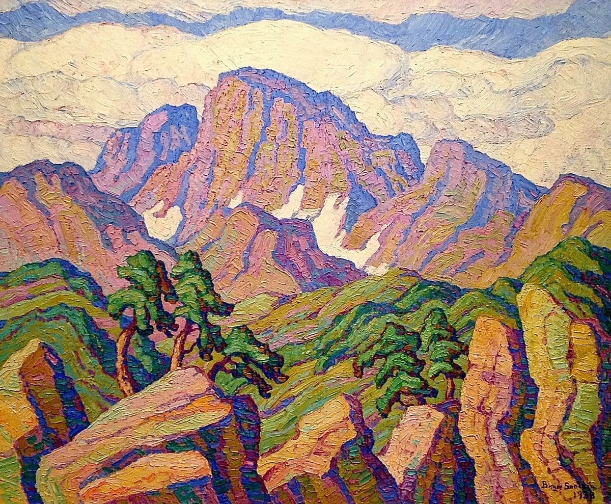 Artwork Title: The Great Peak (Longs Peak)