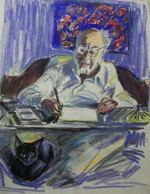 Artwork Title: Matisse and His Cat