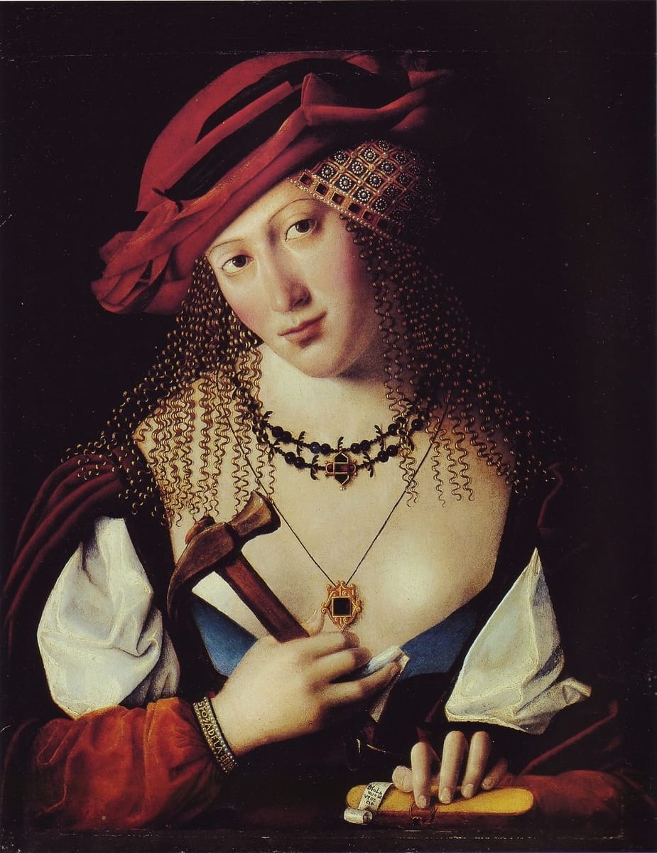 Artwork Title: Portrait of a Jewish Woman With Tools