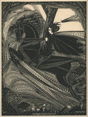 Artwork Title: Illustration for The Sacred Flame: The Fairy-Tale of Stefan Pártos