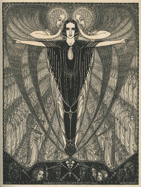 Artwork Title: illustration for The Sacred Flame: The Fairy-Tale of Stefan Pártos