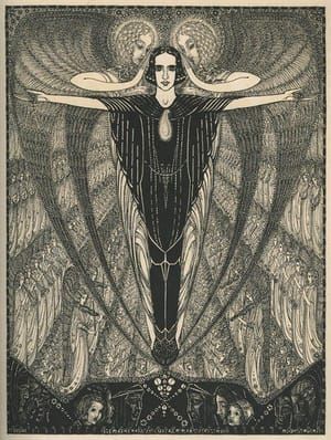 Artwork Title: illustration for The Sacred Flame: The Fairy-Tale of Stefan Pártos